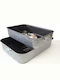 Olympia Sirmione Baking Pan Rectangular Aluminum with Non-stick Coating 40x28cm