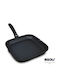 Risoli Blackplus Grill made of Cast Aluminum with Stone Coating Black 26cm