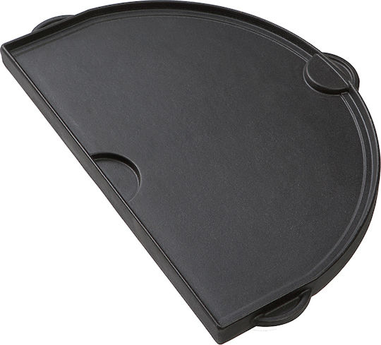 Primo Double-Sided Oval XL Baking Plate Double Sided with Cast Iron Flat & Grill Surface