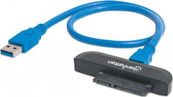 Manhattan Adapter USB to SATA Blue (130424)