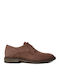 Damiani 412 Men's Anatomic Suede Casual Shoes Brown