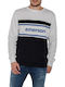 Sweatshirt White / Black