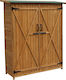 Zweiflügeliger Schrank Hölzernes 140x50x162cm