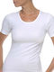Mâneca scurta Alb Tricou pentru femei