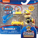 Spin Master Παιχνίδι Μινιατούρα Ultimate Fire Rescue Paw Patrol Rubble with Water Cannons για 3+ Ετών