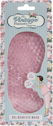 The Vintage Cosmetic Company Gel Bead Eye Mask Pink Gel Pad Cold/Heat Therapy Eyes