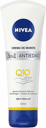 Nivea Q10 3 in 1 Feuchtigkeitsspendende und Anti-Aging Handcreme 100ml