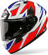 Airoh Valor Replica Zanetti Motorradhelm Volles Gesicht ECE 22.05 1400gr AIR000KRA164