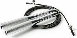 Yakimasport Adjustable Jump Rope with Ball Bearings Black Pro 3m