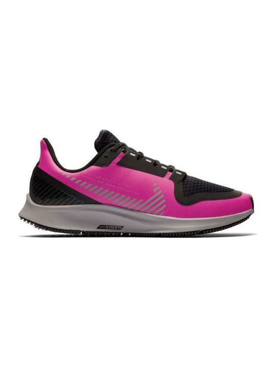 Nike Air Zoom Pegasus 36 Shield Γυναικεία Running Fire Pink / Reflective Silver