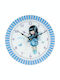 Santoro Kids Glass Wall Clock Bubble Fairy Santoro 30cm