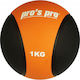 Pro's Pro Pro Μπάλα Medicine 1kg σε Μαύρο Χρώμα