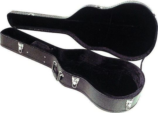 Gewa FX Wooden Βαλίτσα Ακουστικής Κιθάρας με Επένδυση Μαύρη