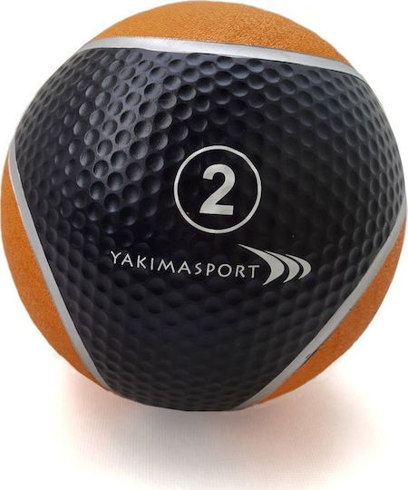 Yakimasport Μπάλα Medicine 20cm , 2kg σε Πορτοκαλί Χρώμα