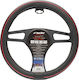 Simoni Racing Κάλυμμα Τιμονιού Αυτοκινήτου Speed με Διάμετρο 37-39εκ. από Δερματίνη Μαύρο
