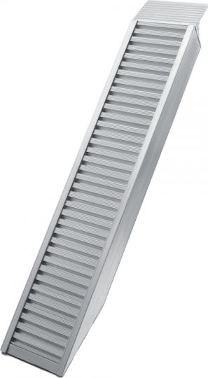 Wiltoc Autofahrtreppen Aluminium Ladebrücke 161cm 2025kg Hubgewicht Fahrzeughubbrücke Bis Zu 2 Tonnen