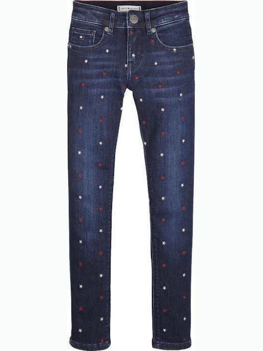 Tommy Hilfiger Kids Denim Trousers Blue Nora