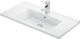 Karag Etna Wall Mounted Wall-mounted / Vessel Sink Porcelain 85x45x16.5cm White