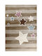 Tzikas Carpets Kids Synthetic Rug 31767-070 Stars 133x190cm 11mm