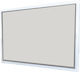 Artline Magic L5008 Wandspiegel mit Weiß Hölzernes Rahmen 60x100cm 1Stück