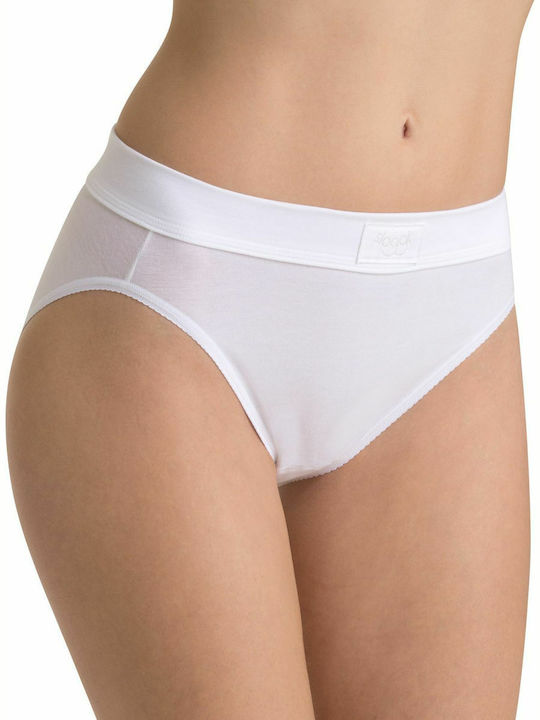 Double Comfort Tai Femeie Slip Alb