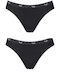 24/7 100 Mini Damen Slip Schwarz