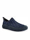 Heel Enclosed Men's Slipper Blue