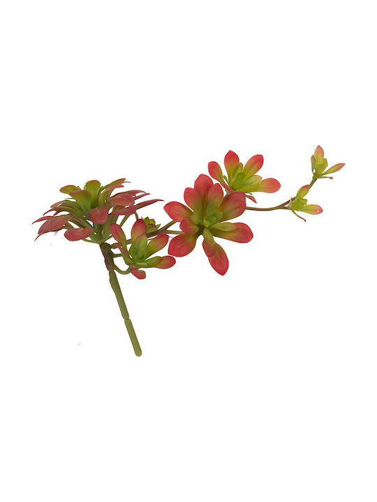 Artekko Ramură Decorativă Artificială Planta suculentă Red 16cm 1buc