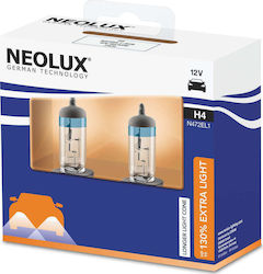 Neolux Lampen Auto 130% Extra Light H4 Halogen 12V 60W 2Stück