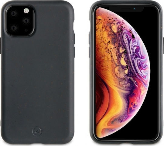 Muvit Bambootek Back Cover Πλαστικό Μαύρο (iPhone 11 Pro Max)