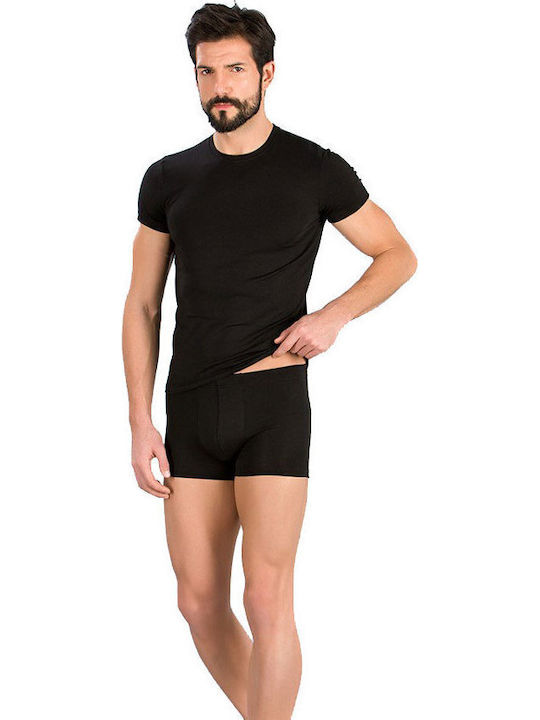 Minerva 90-12075 Men's Undershirt Short-sleeved...