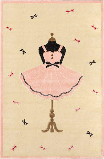 Saint Clair Charm Παιδικό Χαλί Ροζ 150x200cm