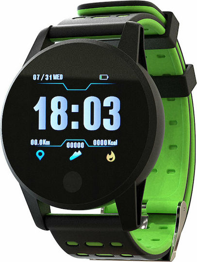 Powerpharm FT-X Smartwatch (Green)