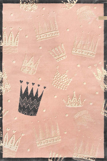 Saint Clair Crown Παιδικό Χαλί Ροζ 150x200cm