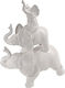 Artekko Decorative Elephant made of Ceramic 1pcs