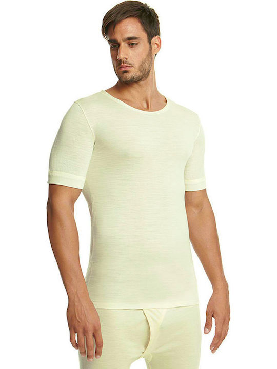 6/504 Herren Unterhemden in Beige Farbe 1Packung