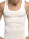 Men's Undershirt Sleeveless in White Color