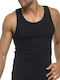 Helios 85170 Men's Sleeveless Undershirt Black