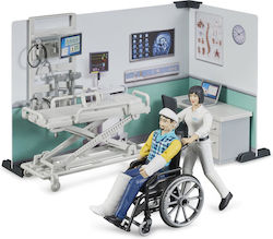 Bruder Miniature Toy Hospital With Patient & Doctor for 5+ Years Old