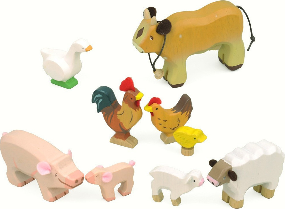 le toy van farmyard animals clipart