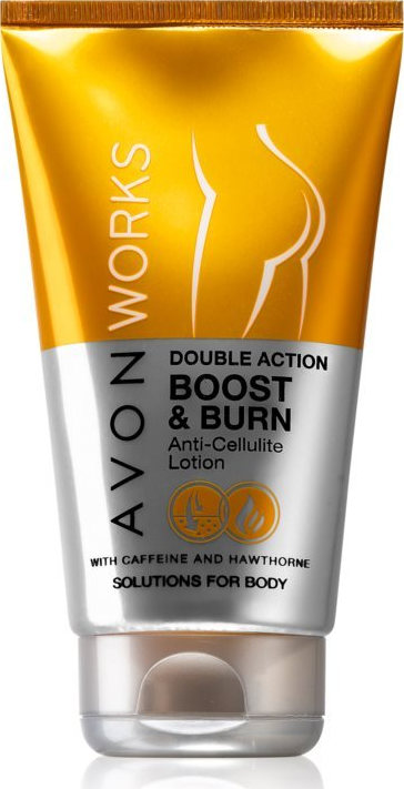 Avon works. Айвор Double Action Boost Burn. Крем от целлюлита каталог Avon.