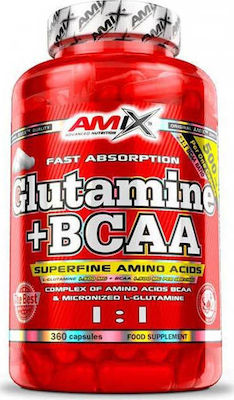 Amix L-Glutamine BCAA 360 Mützen