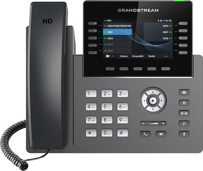 Grandstream GRP2615 Wired IP Phone with 5 Lines Gray