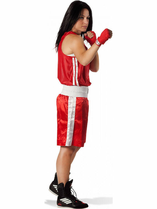 Olympus Sport -6-7 Γυναικεία Στολή Kick Boxing Κόκκινη