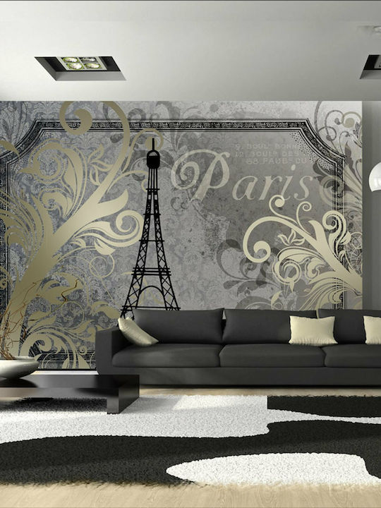 Wall Mural Vintage Paris 150x105 Fabric