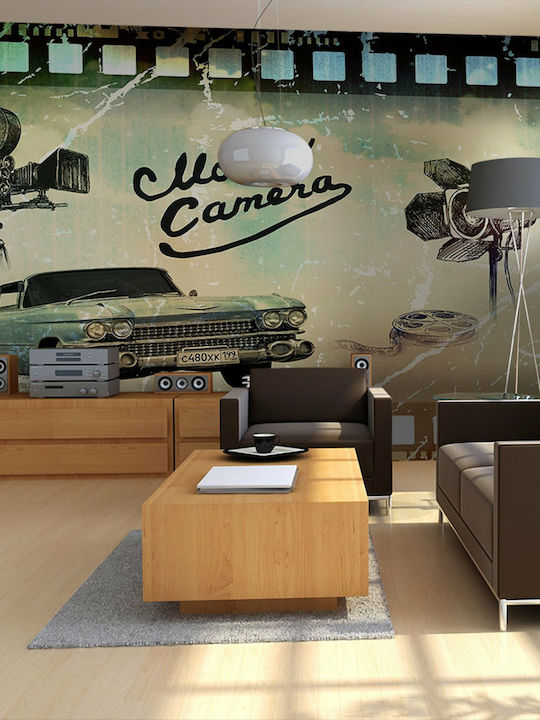 Wall Mural On Way To Hollywood 200x154 Fabric L200xW200cm