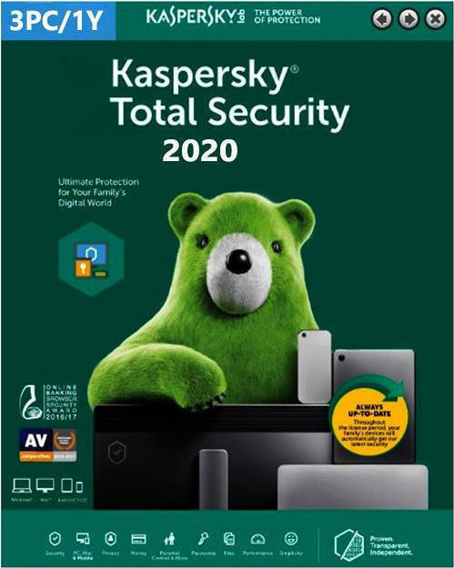 Kaspersky Total Security 2020 3 Licences 1 Year Skroutz Gr