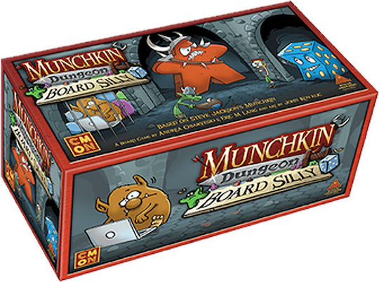 Επέκταση Παιχνιδιού Munchkin Dungeon: Board Silly για 2-5 Παίκτες 14+ Ετών (EN) Cool Mini Or Not