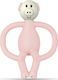 Matchstick Monkey Pig Beißring Zahnen Linderung aus Gummi für 0 m+