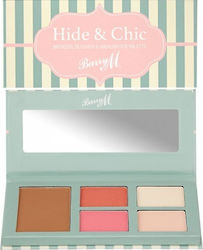 Barry M Hide & Chic Παλέτα Μακιγιάζ για το Πρόσωπο 17.2gr